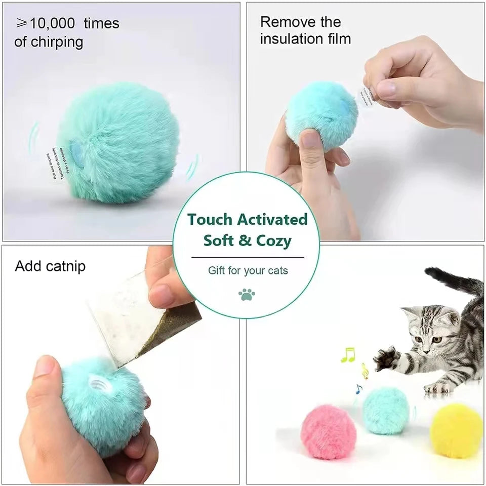 KittyBall™ | Smart Interactive Plush Ball